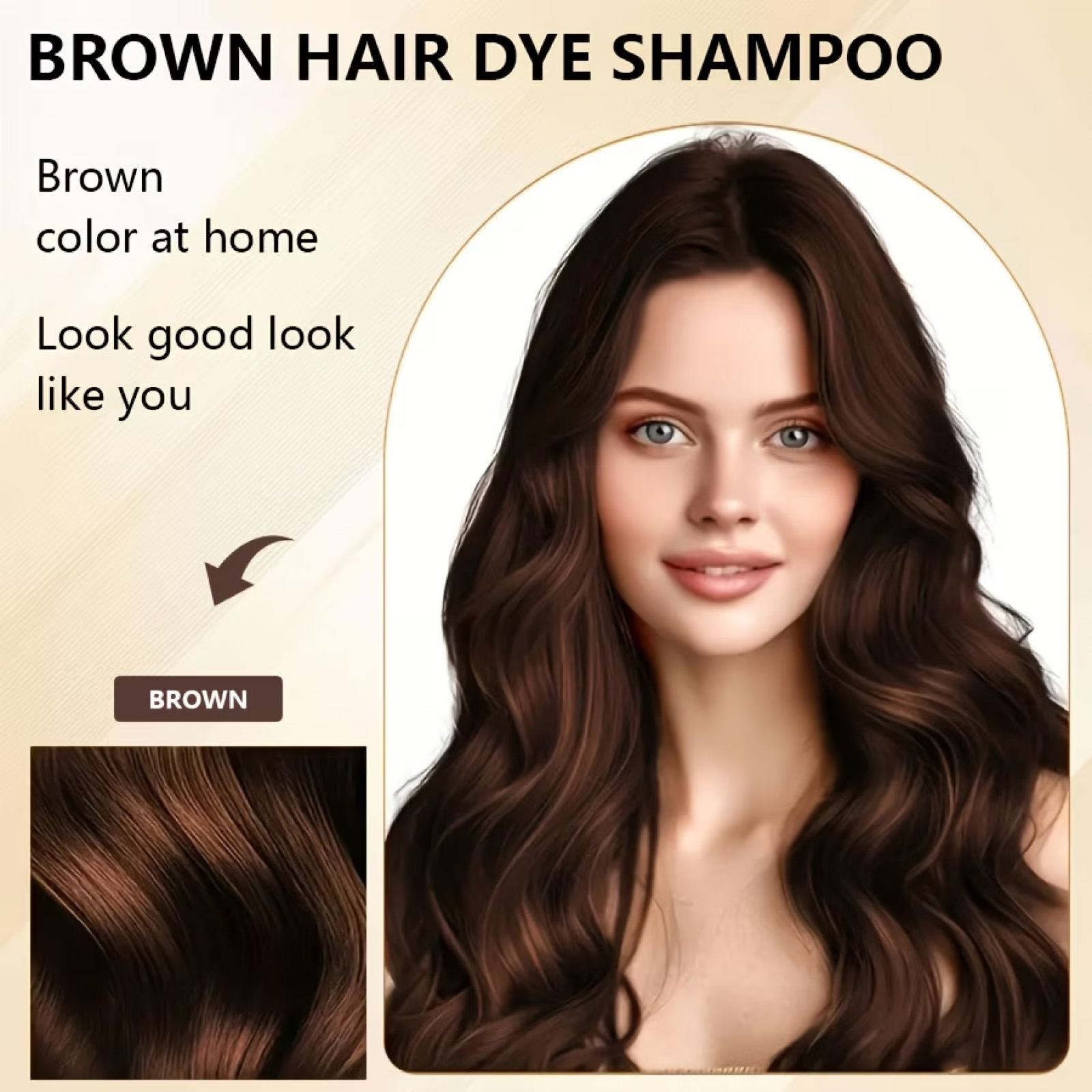 브라운 헤어 염색 샴푸 100ml, 카우보이 구리색,  - Hair Spray Color 리뷰 및 가격
