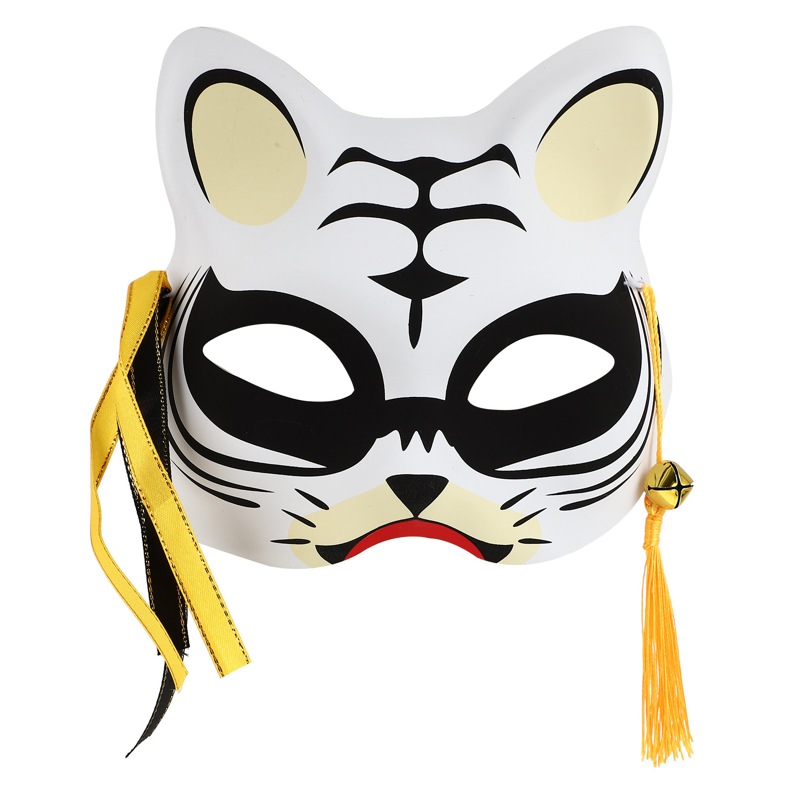 반쪽 얼굴을 가리는 호랑이 가면, 남녀 공용, 야광 효 - Easy Cosplay Prop 리뷰 및 가격