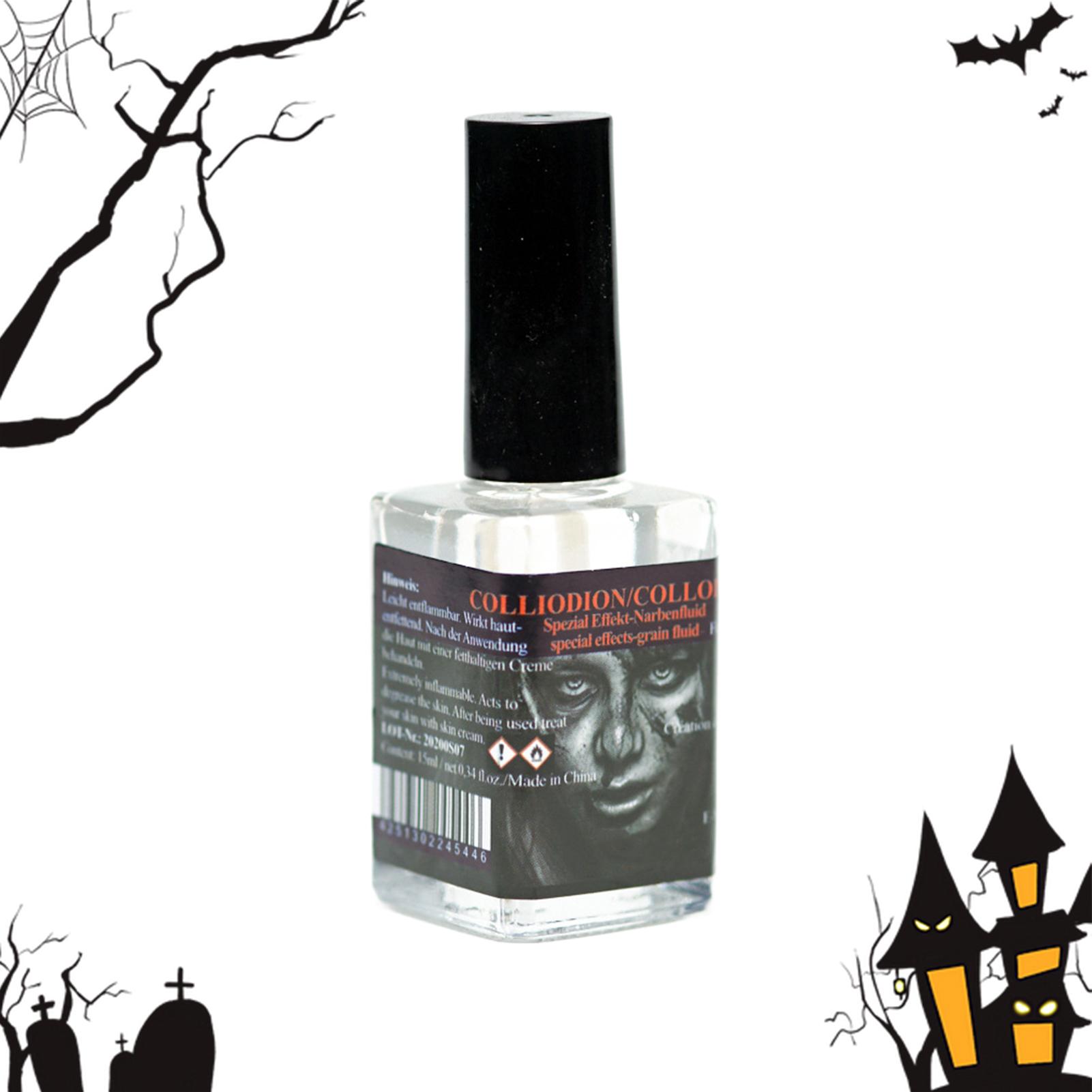 흉터 액체 15ml 얼굴 부상 효과 페인트(브러시 포함 - Cosplay Prop Paint 리뷰 및 가격